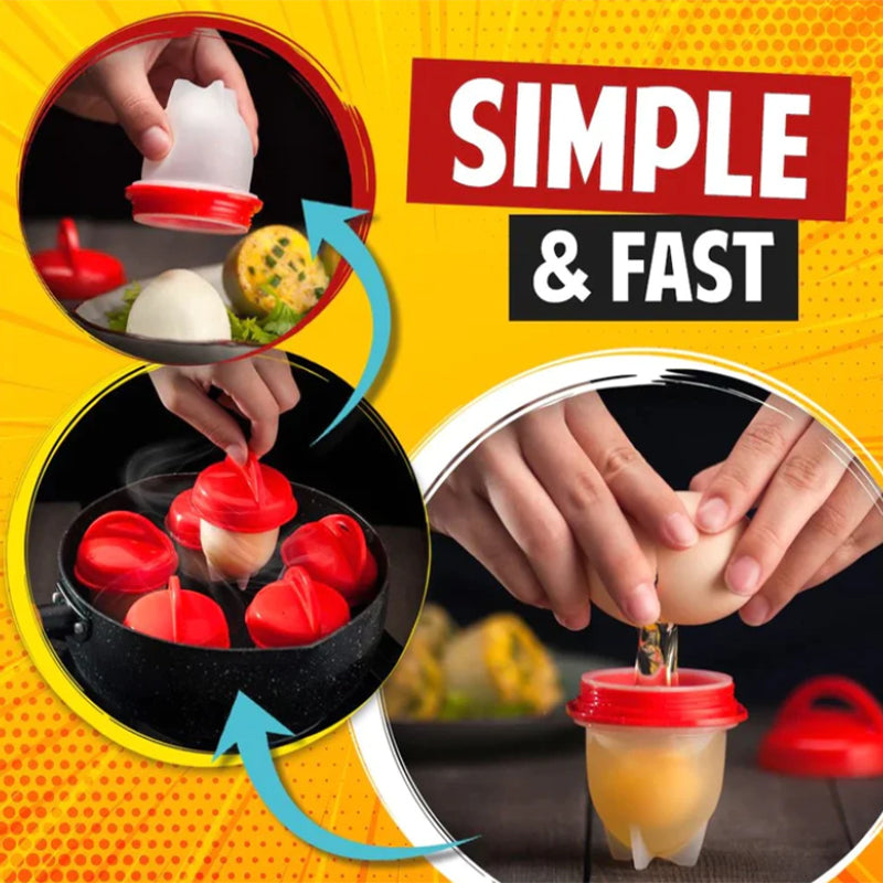 BowLift | Non-stick Silicone Egg Boiler