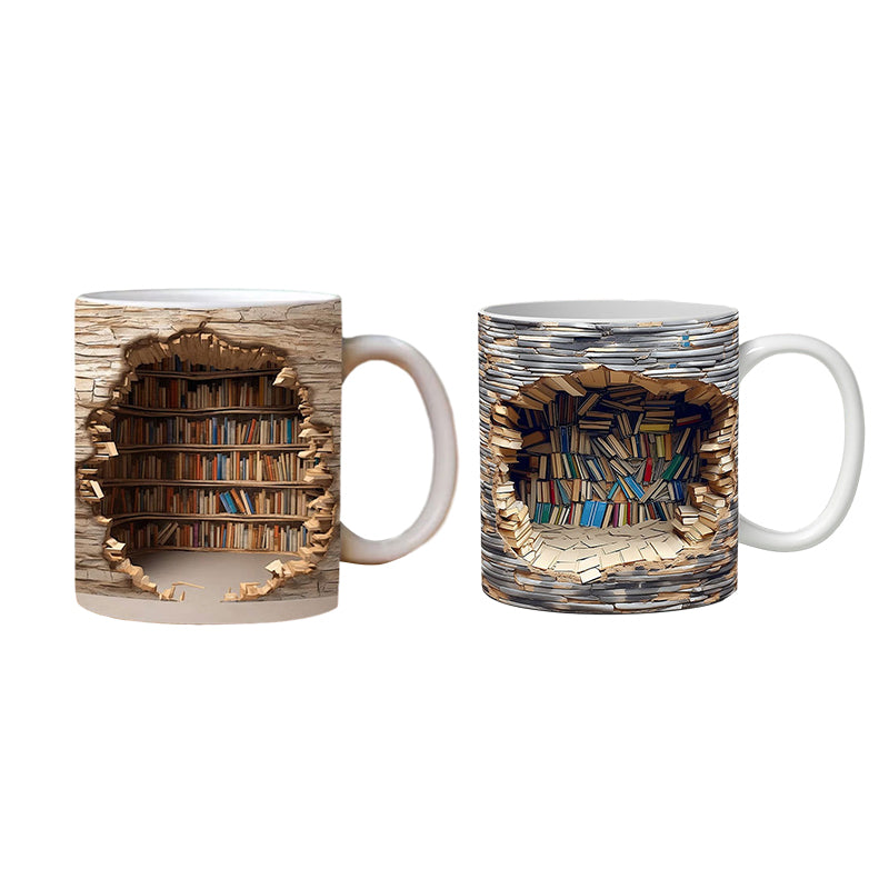 BowLift | 3D bookshelf mug