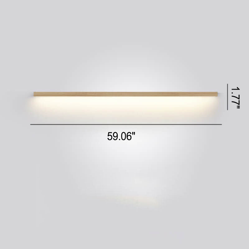BowLift | ZenBeam Japanese LED Wall Light | Solid Wood Design | Modern Accent Lighting