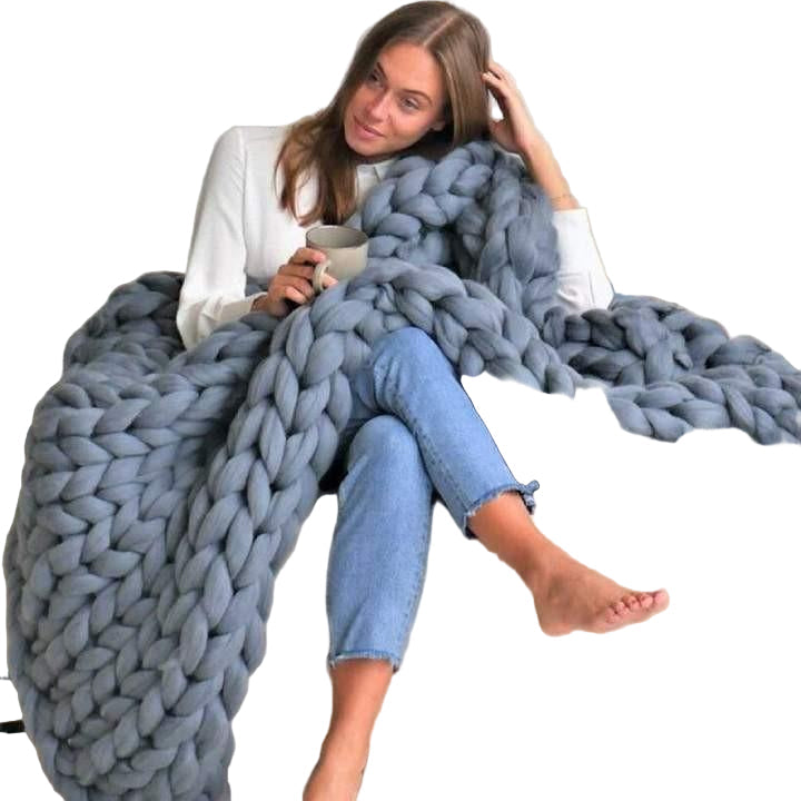 BowLift | Woven Blanket Soft and Elegant Accent for the Sofa
