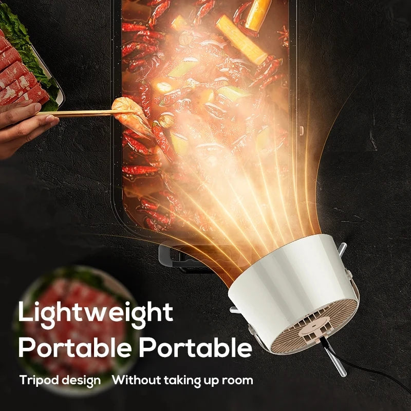 BowLift | Mini Portable Range Hood for Kitchen
