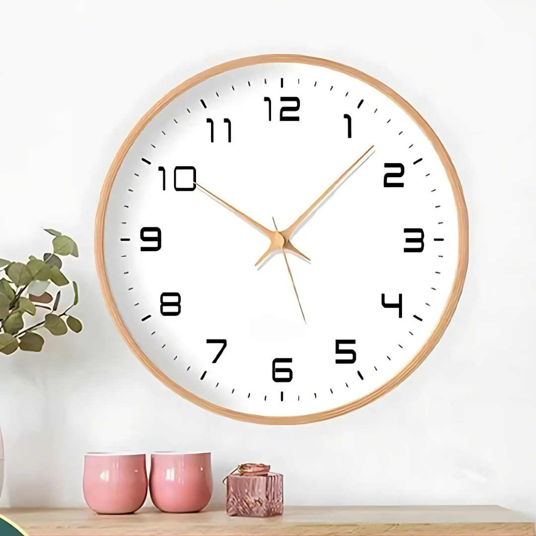 BowLift | Woodland Refined Design Wall Clock