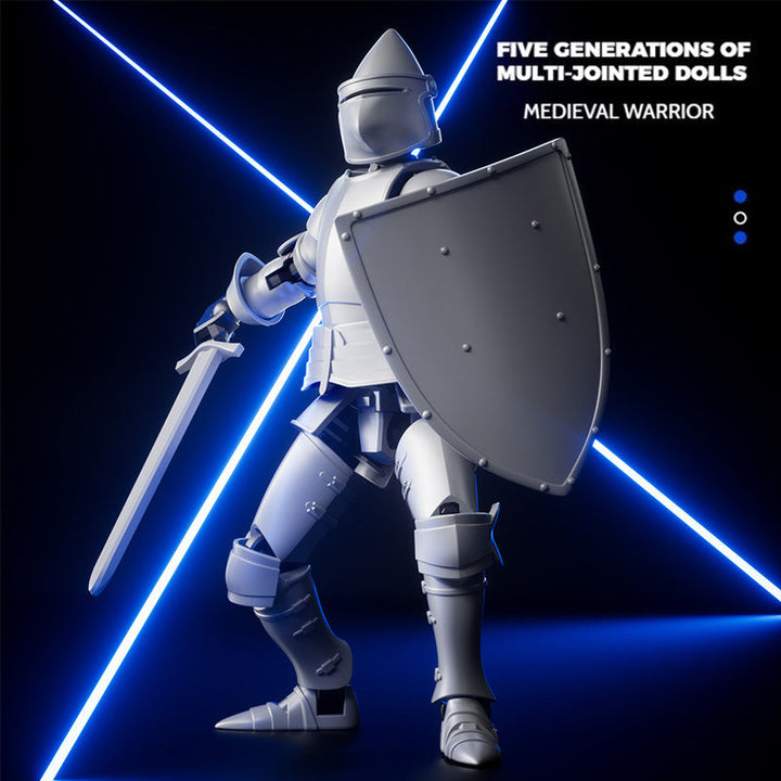 BowLift | DIY Medieval Warrior Strong Magnetic Removable Articulated Doll