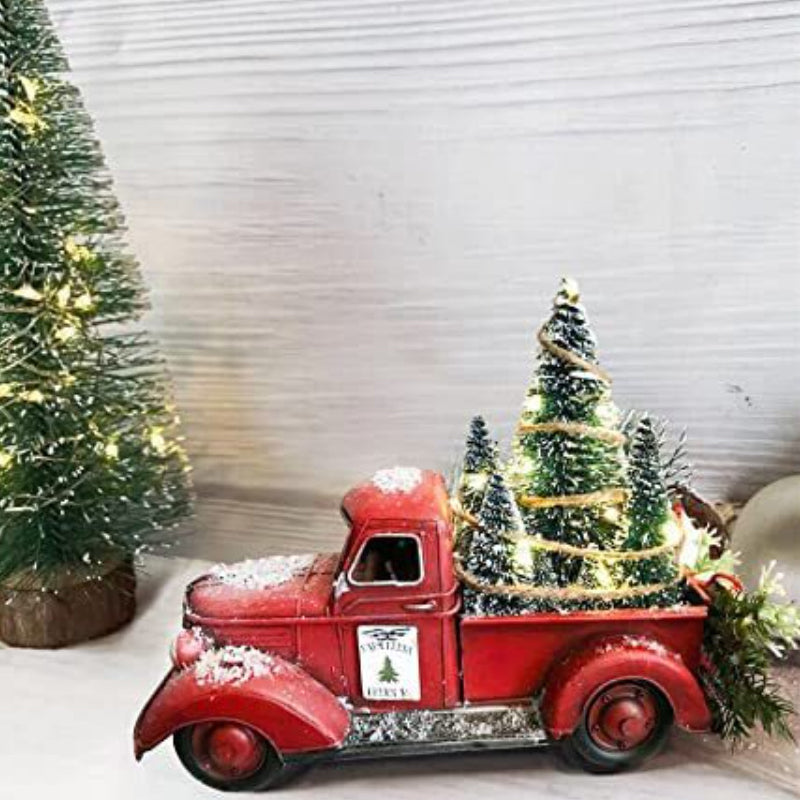 BowLift | Red Farm Truck Christmas Decorations