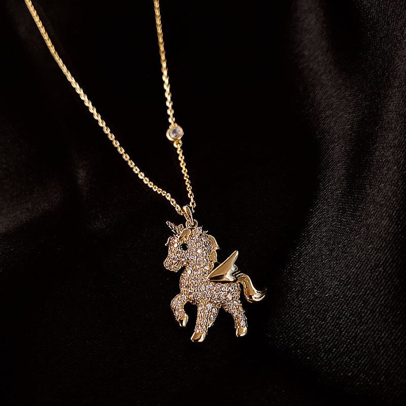 BowLift | Angel Unicorn Necklace
