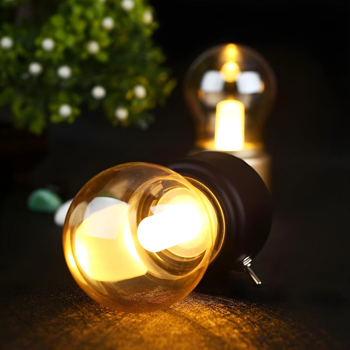 Portable Retro Table Lamp - LumiRetro | Bowlift