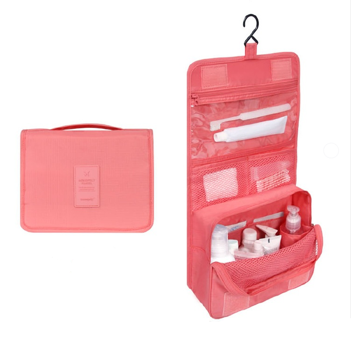 BowLift | TravelEase –  Water-Resistant Travel Toiletry Bag with Hanging Hook
