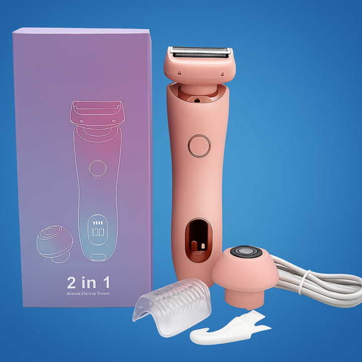 Irritation-free Gentle Shave – Waterproof Wet & Dry – Precision Head – Women with Sensitive Skin Bowlift