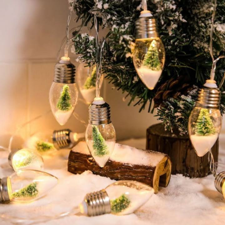 BowLift | MotiveGlow - Magical Christmas Crystal Light Chains