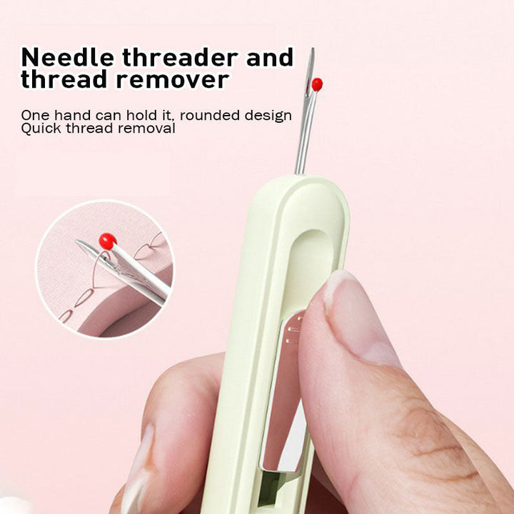 BowLift | 2-in-1 Needle Threader and Seam Winder Tool