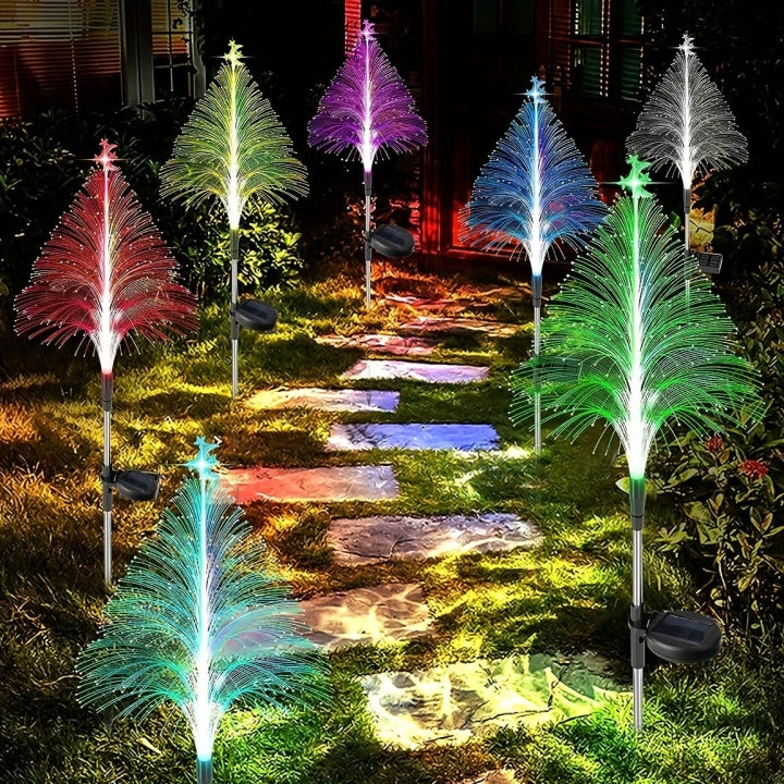 BowLift | LightGarden Solar Set – 3 Color Changing LED Garden Lights on Solar Power