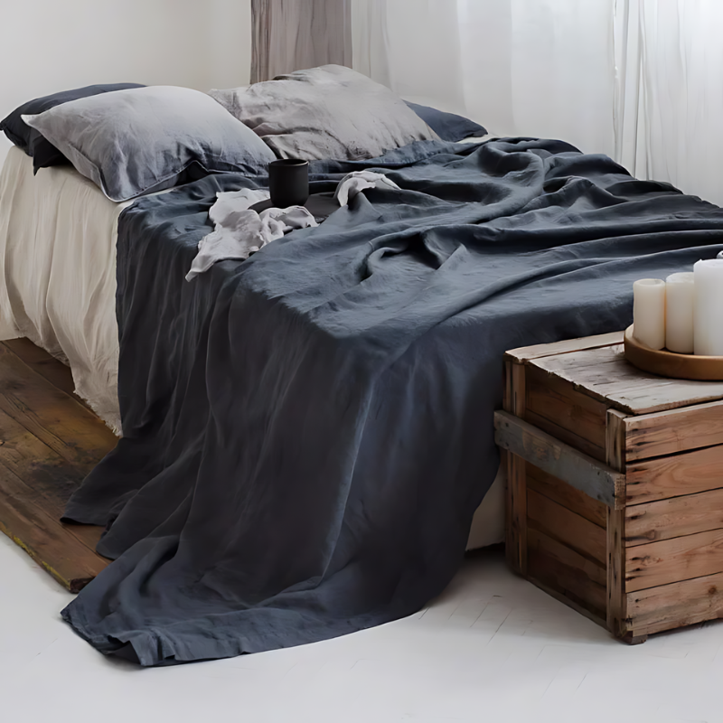 BowLift | Classic Linen Bed Sheet