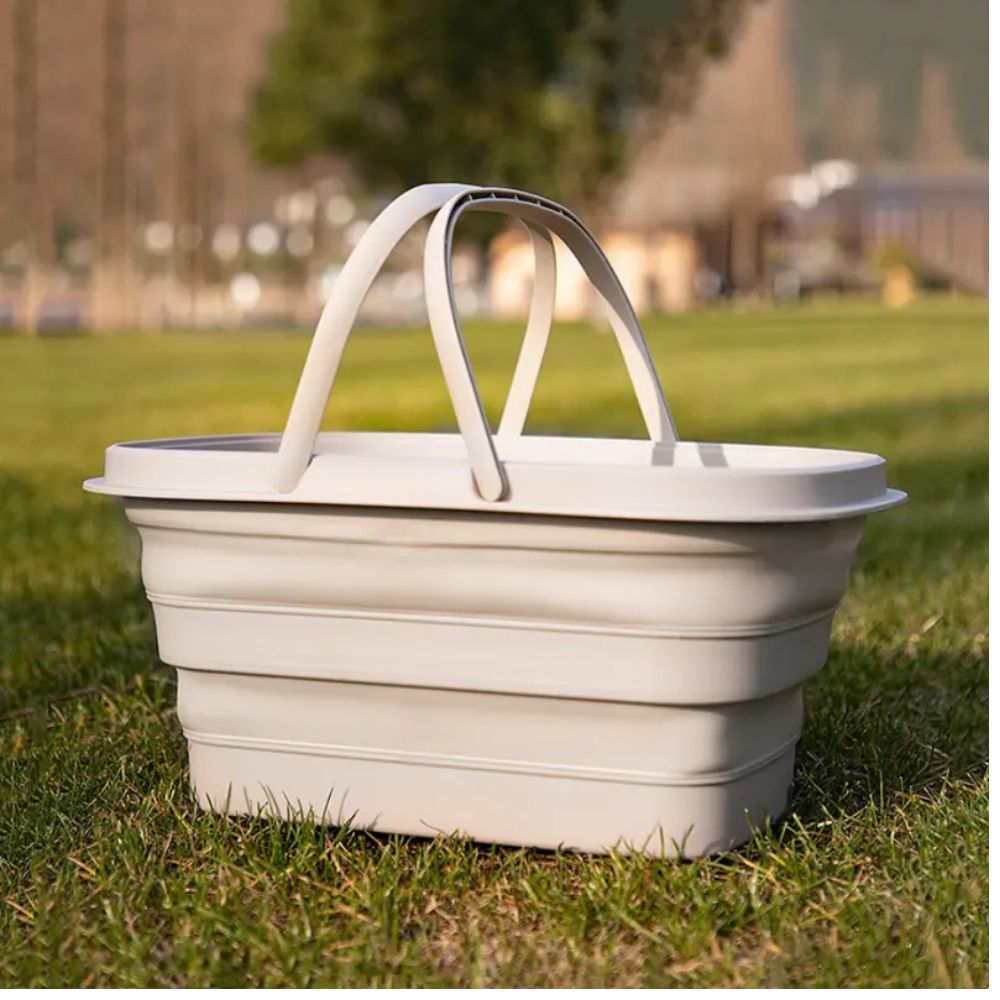 BowLift | Foldable Ultra Flex Multi-Use Basket – For Camping, BBQ and Household Use