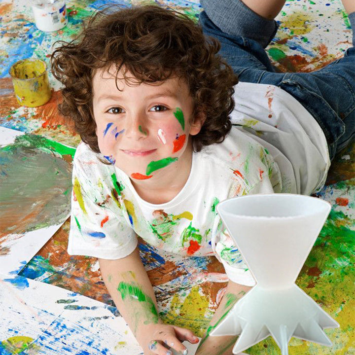 BowLift | Pouring Colors Flower Split Art Cup