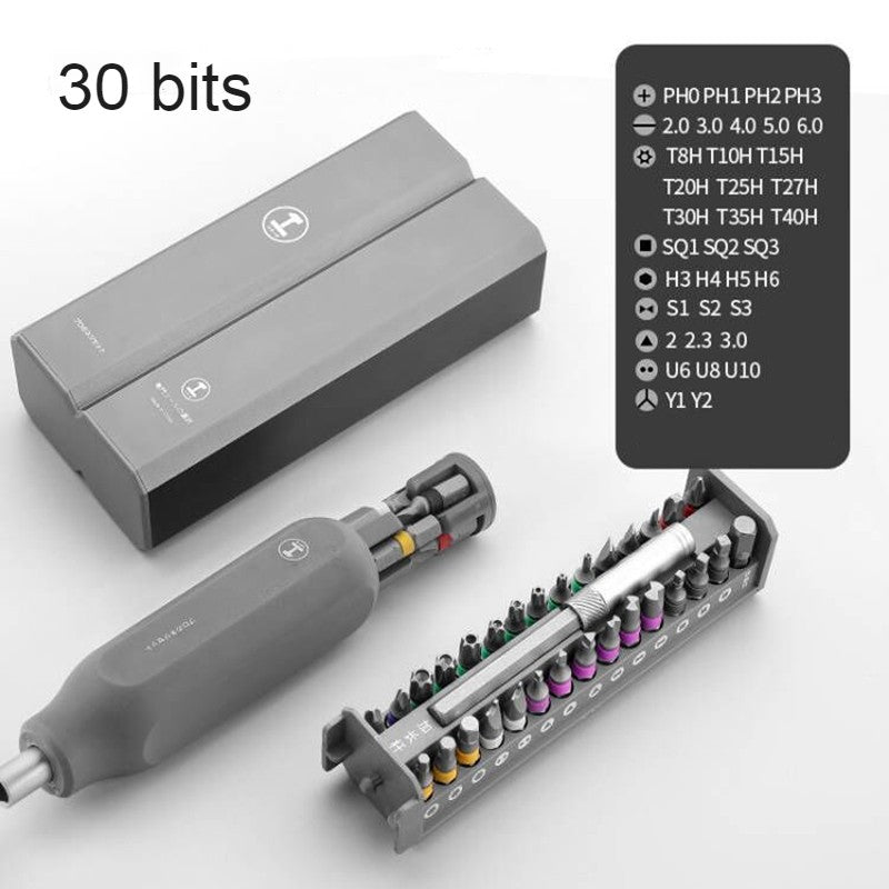 BowLift | Multi-Function Portable Precision Screwdriver Set with Various Interchangeable Bits, for Building, Deconstructing, and Quick Repairs