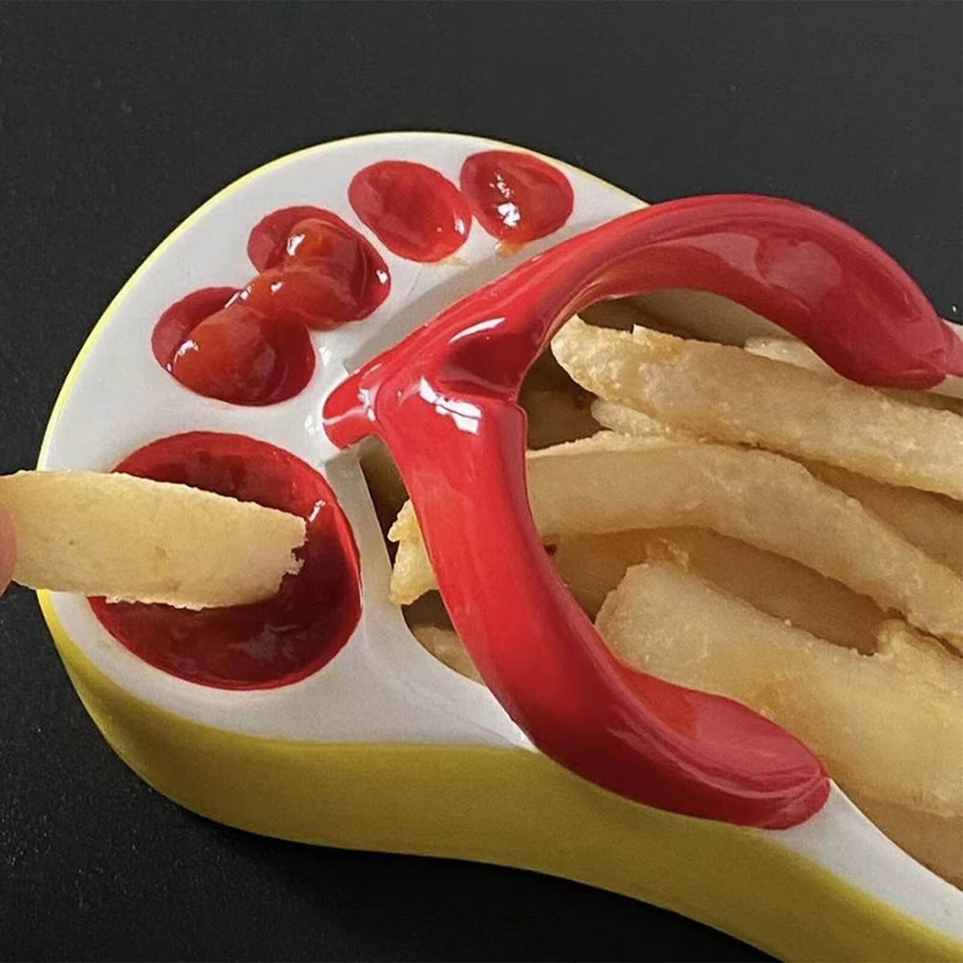 BowLift | Ceramic Flip Flop Food Serving Bowl
