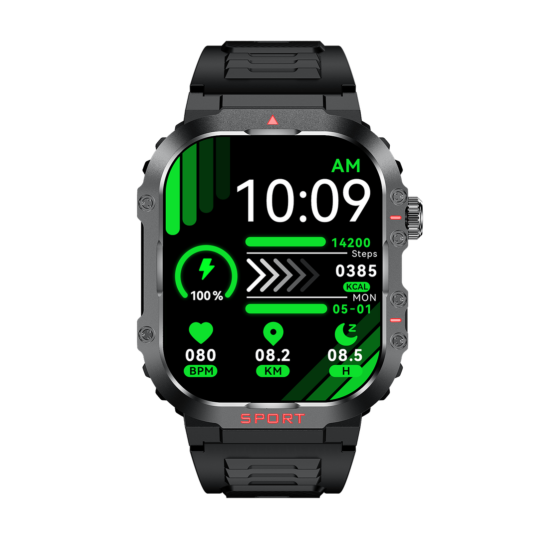 BowLift | Sugar PRO 5 | Smart Glucose Monitoring Watch – Track Blood Sugar, Heart Rate & Fitness