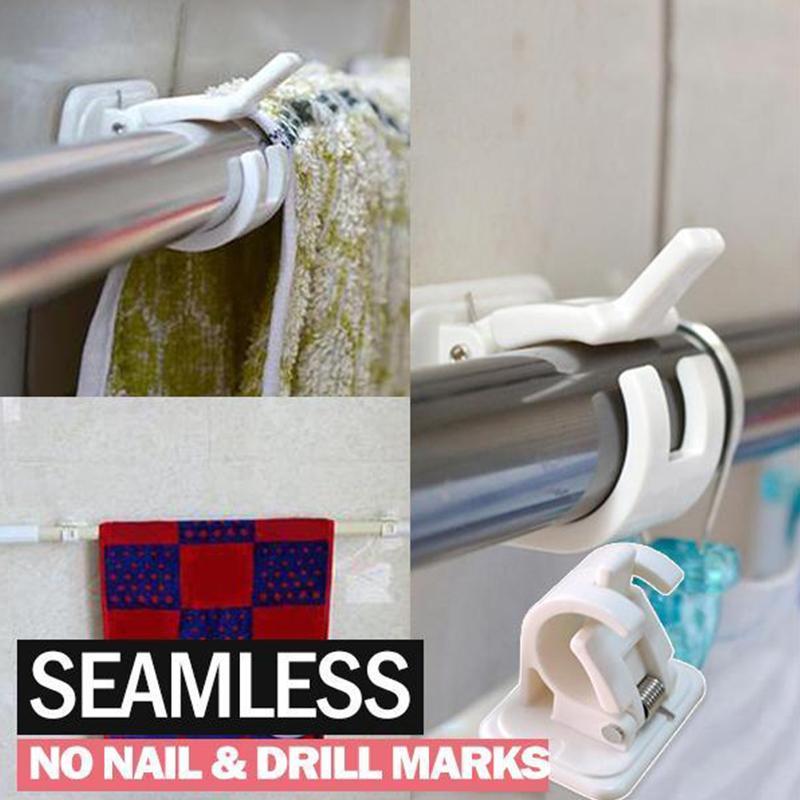 BowLift | Nail-free adjustable rod holder