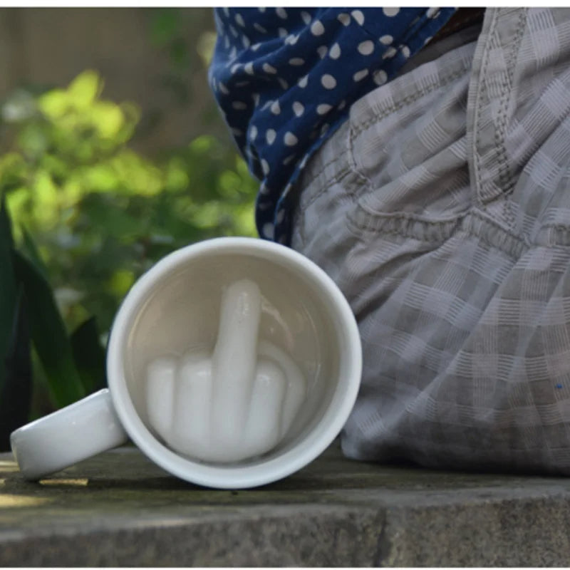 BowLift | Middle Finger Ceramic Mug