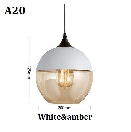 BowLift | EternaGlow Pendant Light made of Glass and Wood | Elegant Design for Your Home