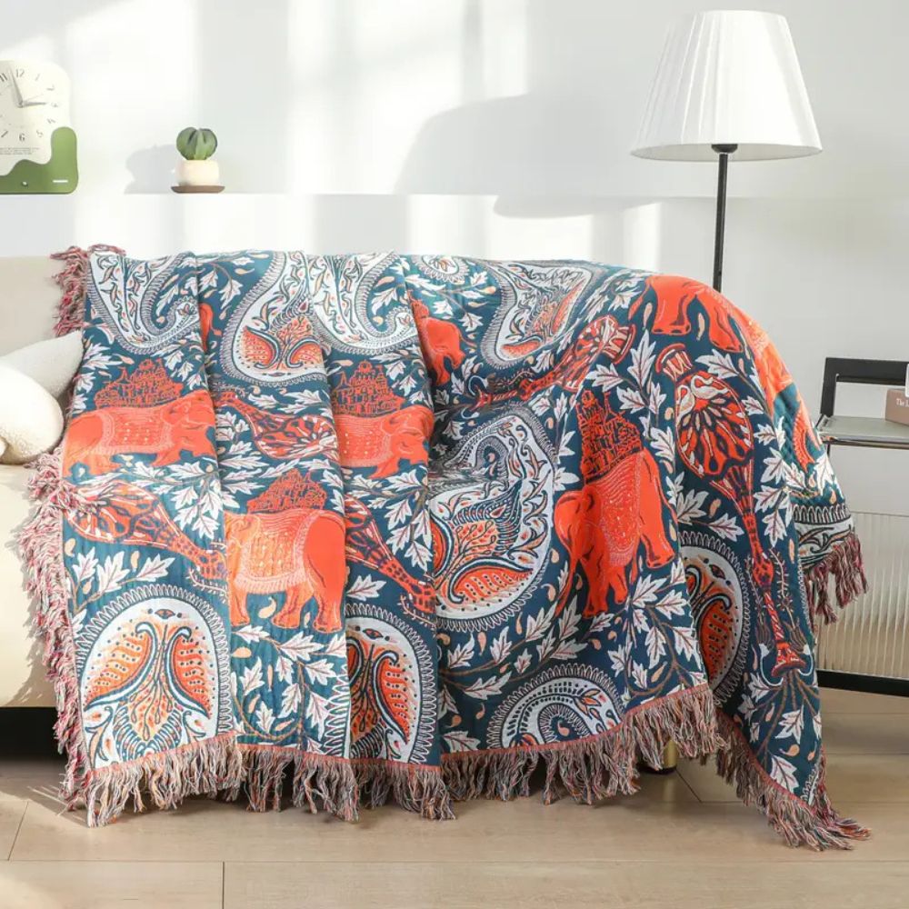 BowLift | Soft Wander Tusk Cotton Blanket