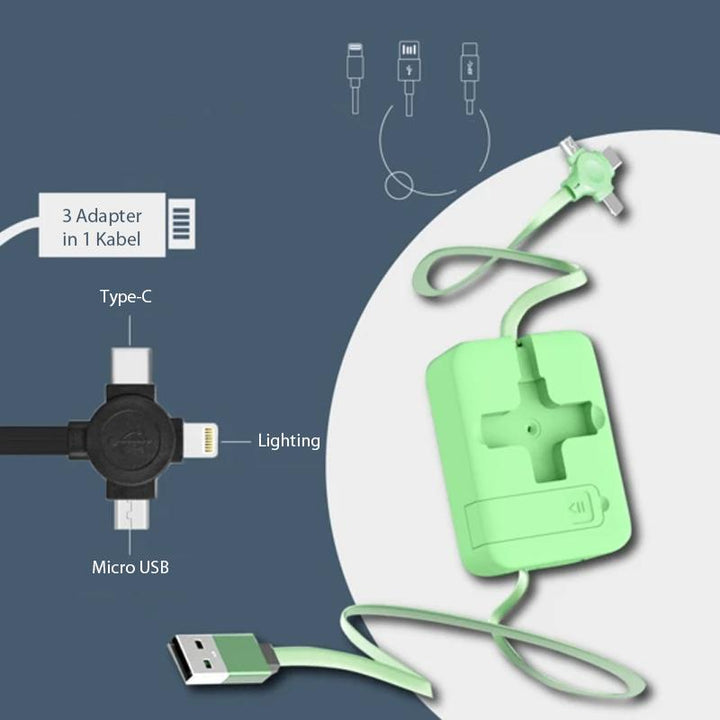 BowLift | Three in one charging cable reel