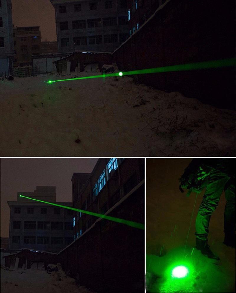 Green military-grade laser pointer | Bowlift