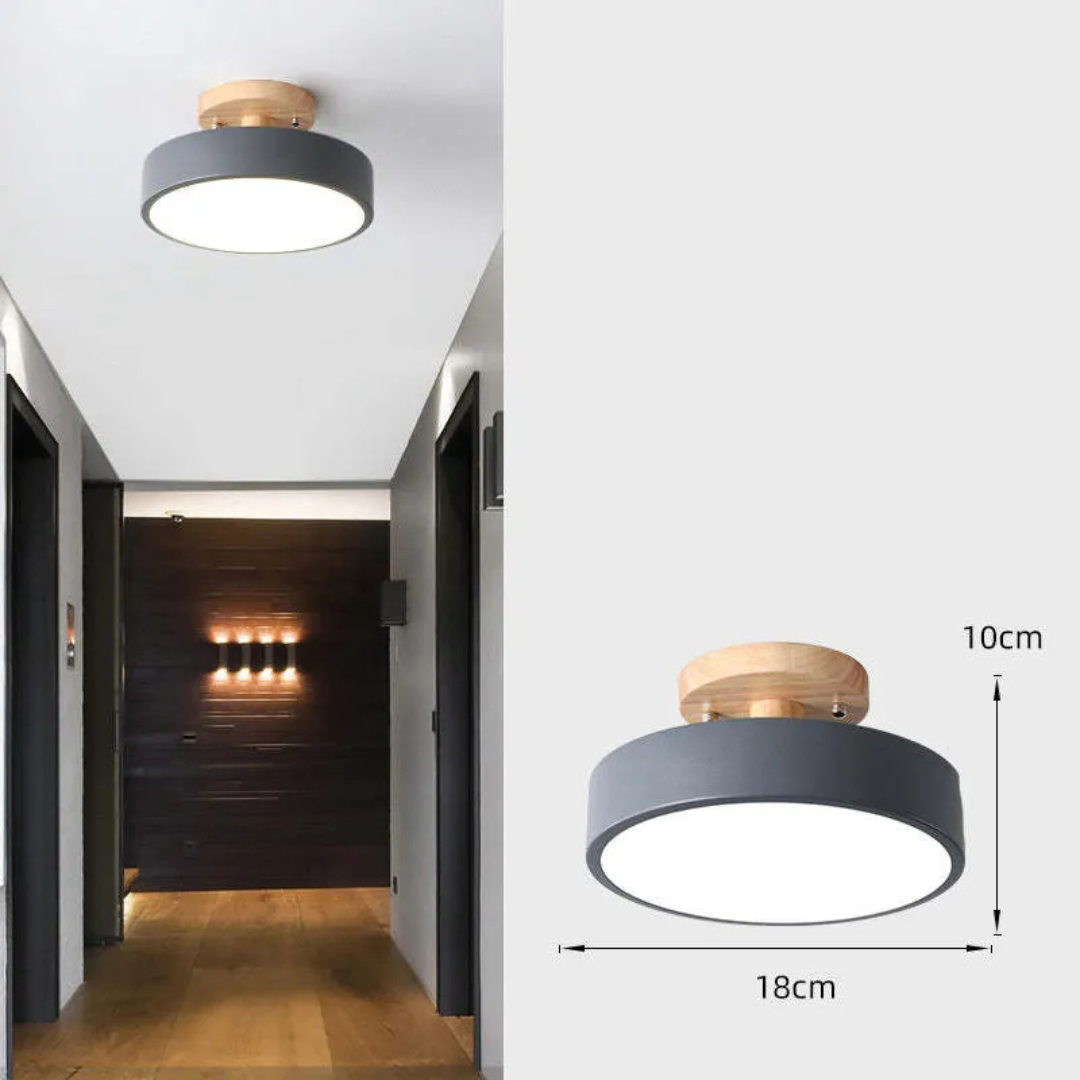 BowLift | Wooden LED Ceiling Lamp