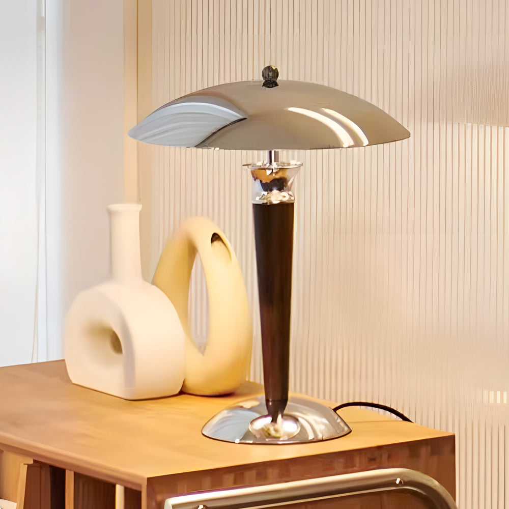 BowLift | Retro Paquebot Mushroom Table Lamp with Dimming Function