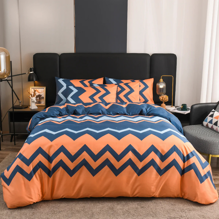 BowLift | Tova – Luxury Modern Duvet Cover Set with Pillowcases