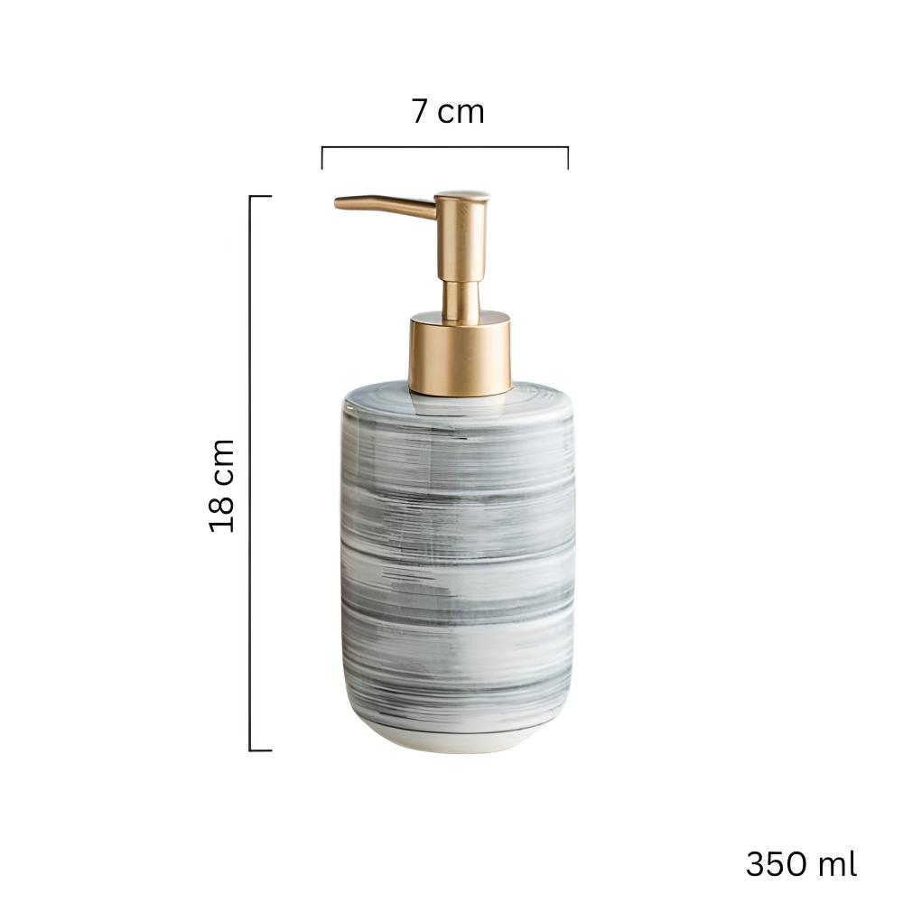 BowLift | Marble Ceramic Soap Dispenser