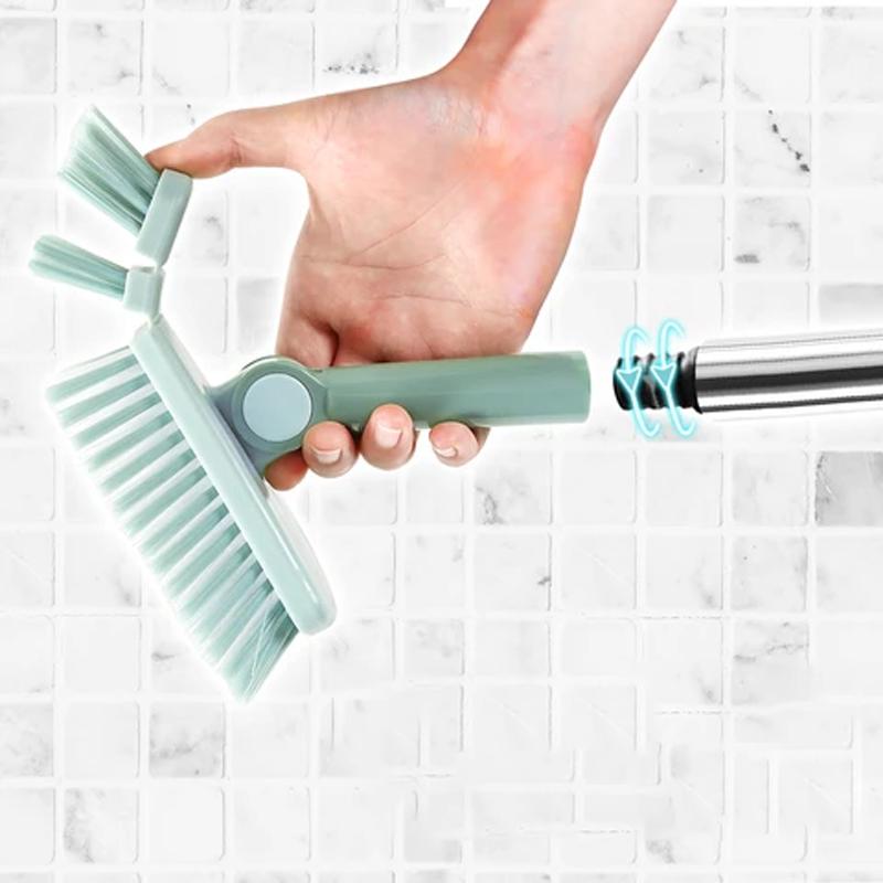 Long Handle Rotatable Floor Scrub Brush | Bowlift