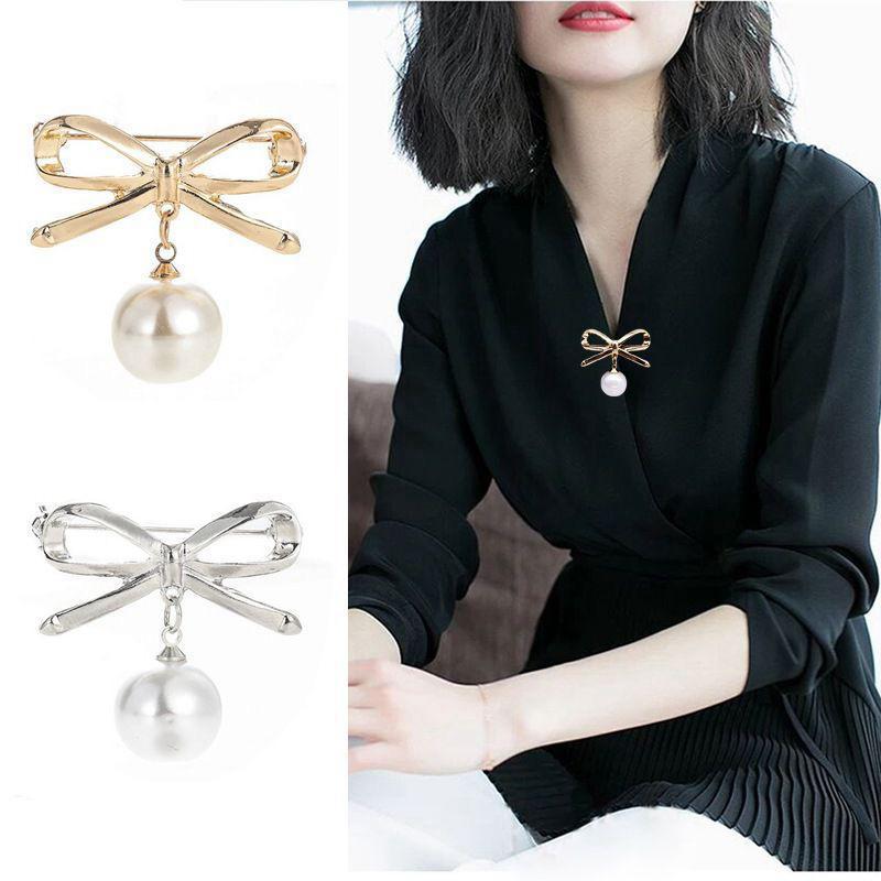 BowLift | Nail-free pearl scarf ring waist buckle