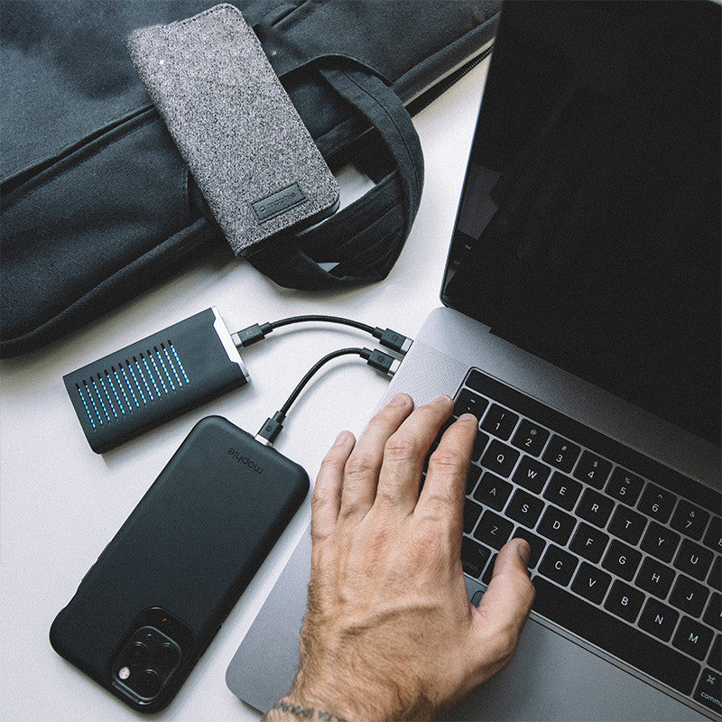 BowLift | 18W Type-C to Lightning to USB-A Set