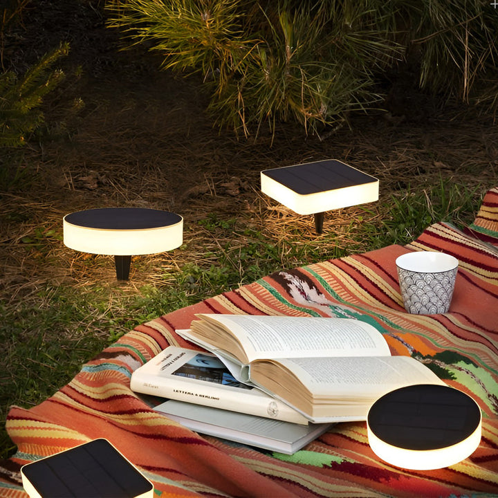 BowLift | Garden Lights Solar Powered LED Ground Discs