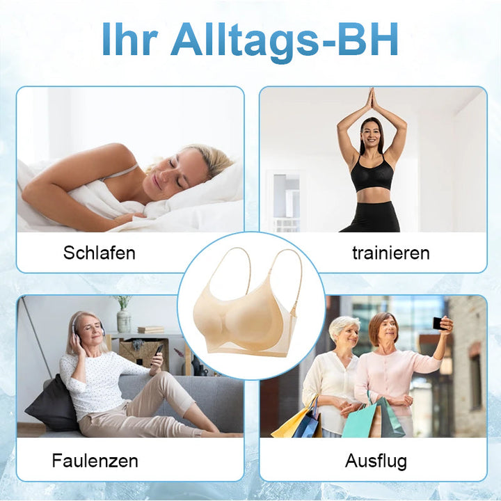 BowLift | Ultra-thin, seamless cooling bra made of ice silk