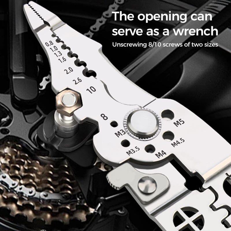 BowLift | Multifunctional Wire Stripper Crimper Cable Cutter Pliers