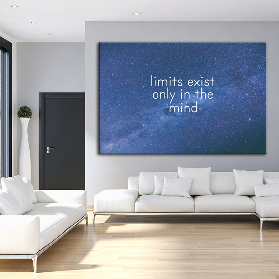 Galaxy Motivation - Canvas Wall Art Painting | Bowlift