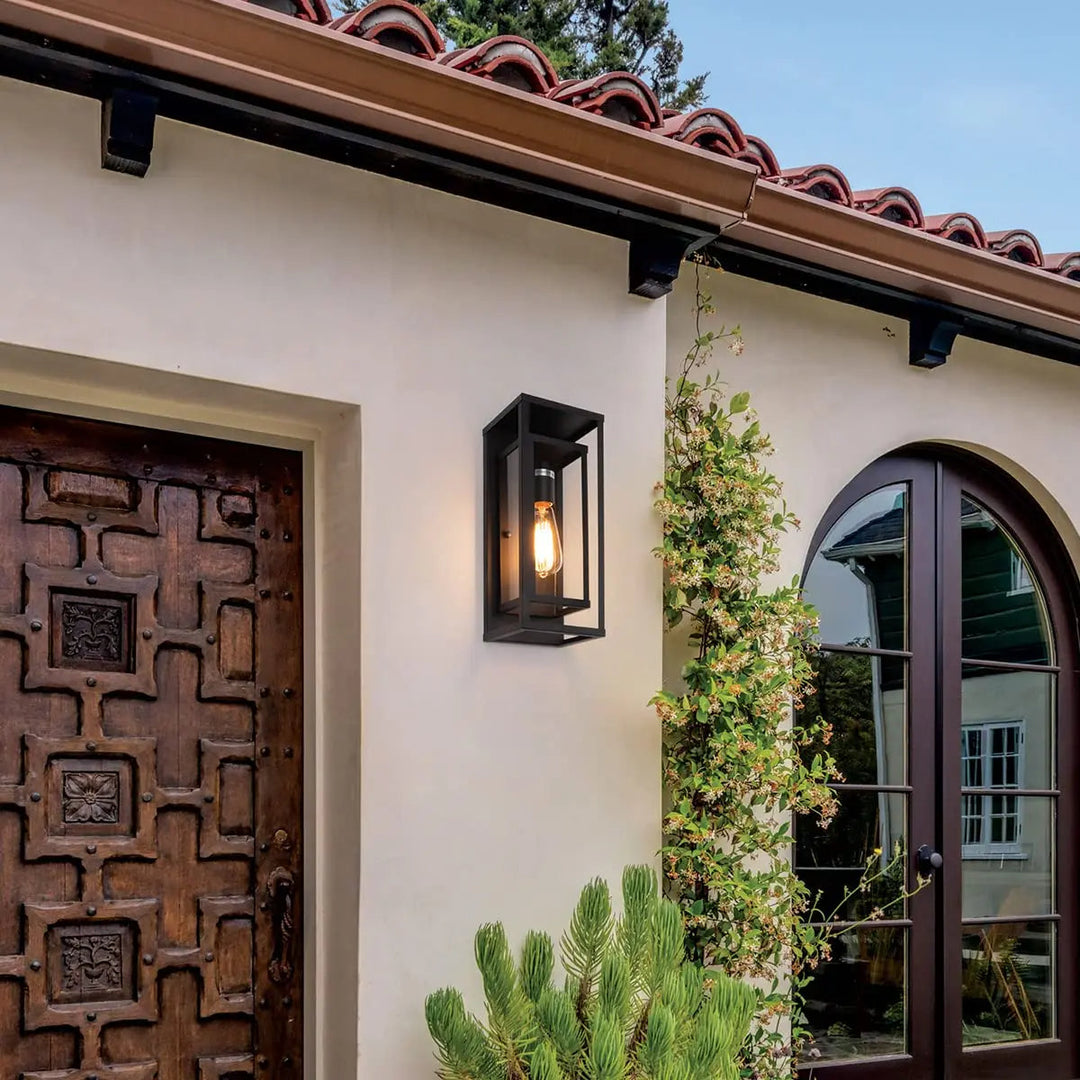 BowLift | LuxaSconce | Wall light made of glass for outdoor use
