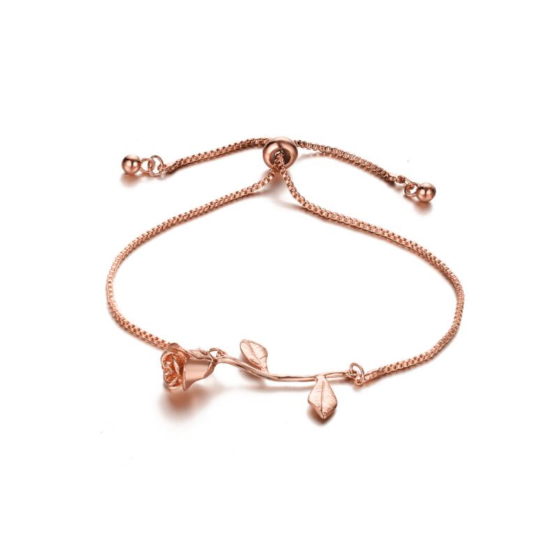 BowLift | Rose Flower Charm Bracelet