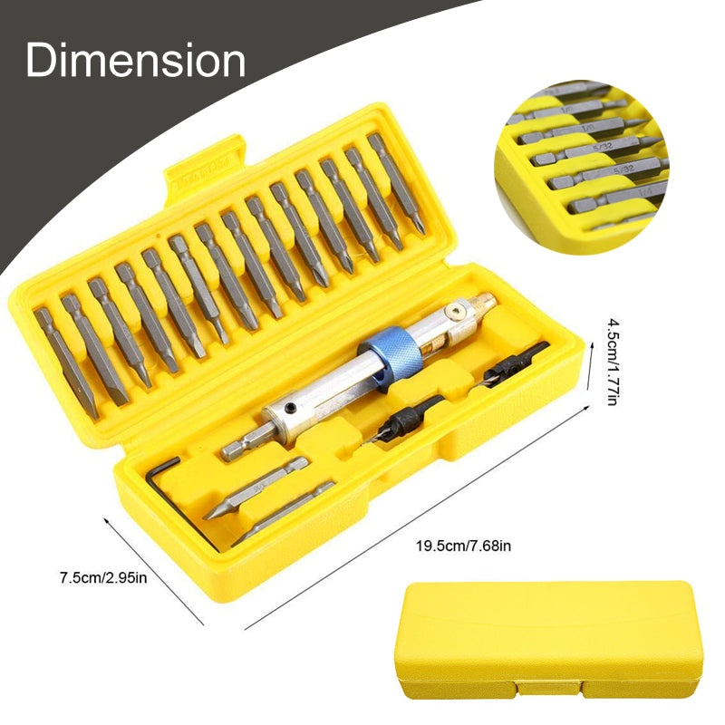 Screwdriver Set 20 Pieces | Bowlift
