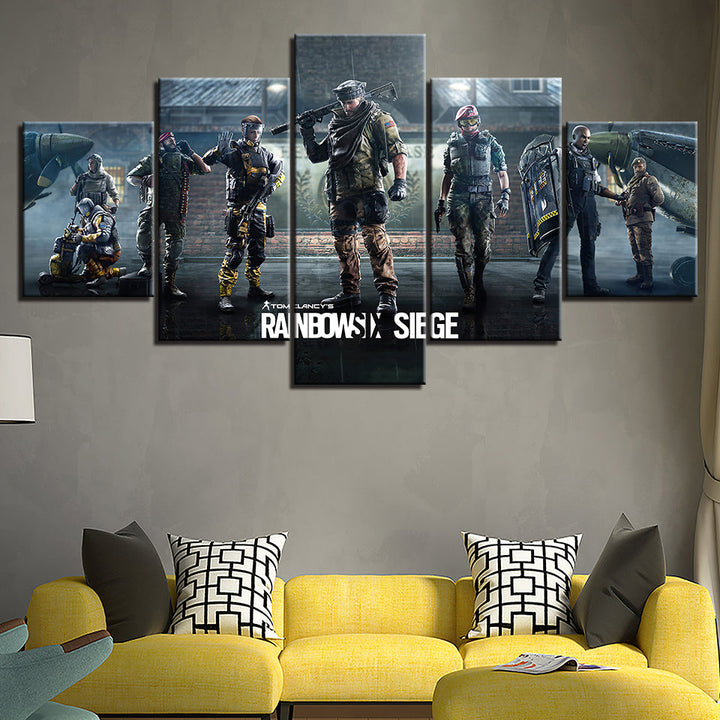Tom Clancy's Rainbow Six Siege - Canvas Wall Art Painting | Bowlift