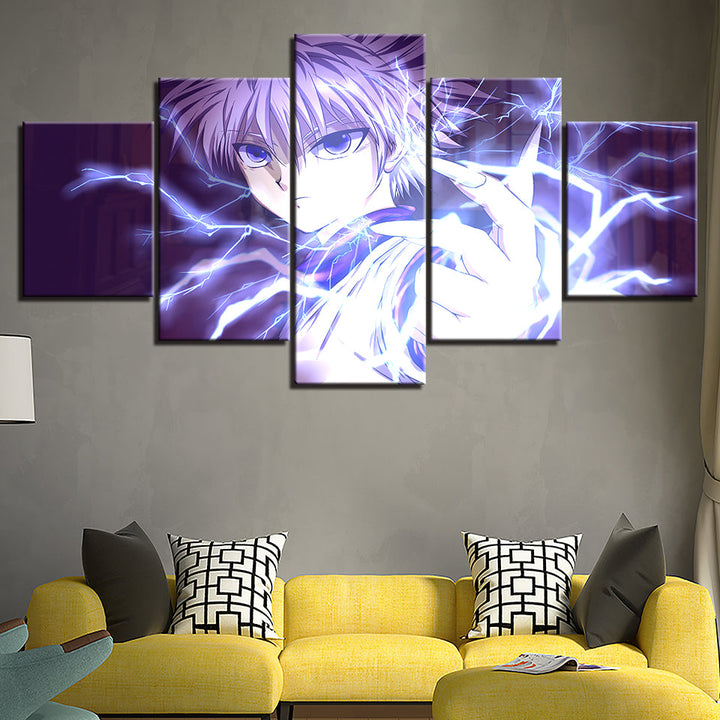 Anime Lighting Boy - Canvas Wall Art Painting | Bowlift
