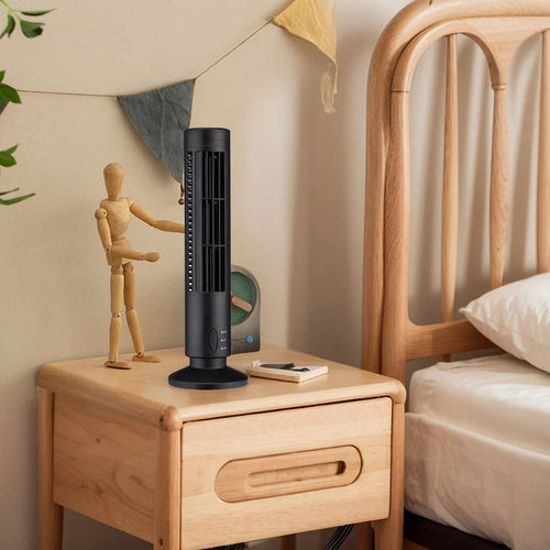 Mini Desktop Air Conditioner with USB Bladeless Cooling | Bowlift