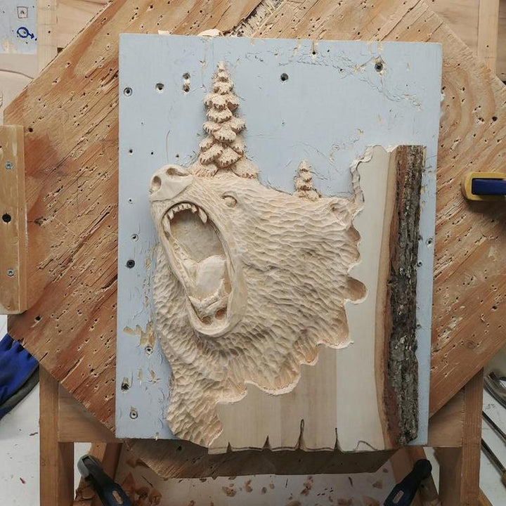 Wall decoration Artcraft animal sculpture | Bowlift