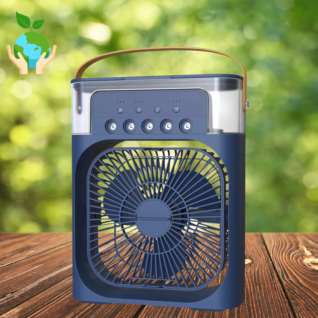 3-in-1 Air Cooler Humidifier | Portable, Adjustable Fan Speeds & Ideal for Bedrooms, Offices & Small Spaces | Bowlift
