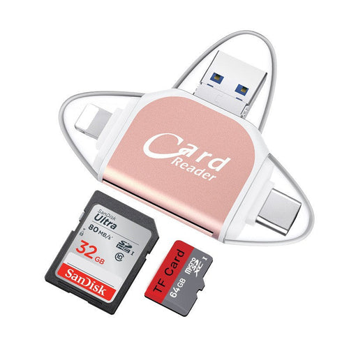 Universal 4-in-1 Sd Tf Card Reader | Bowlift