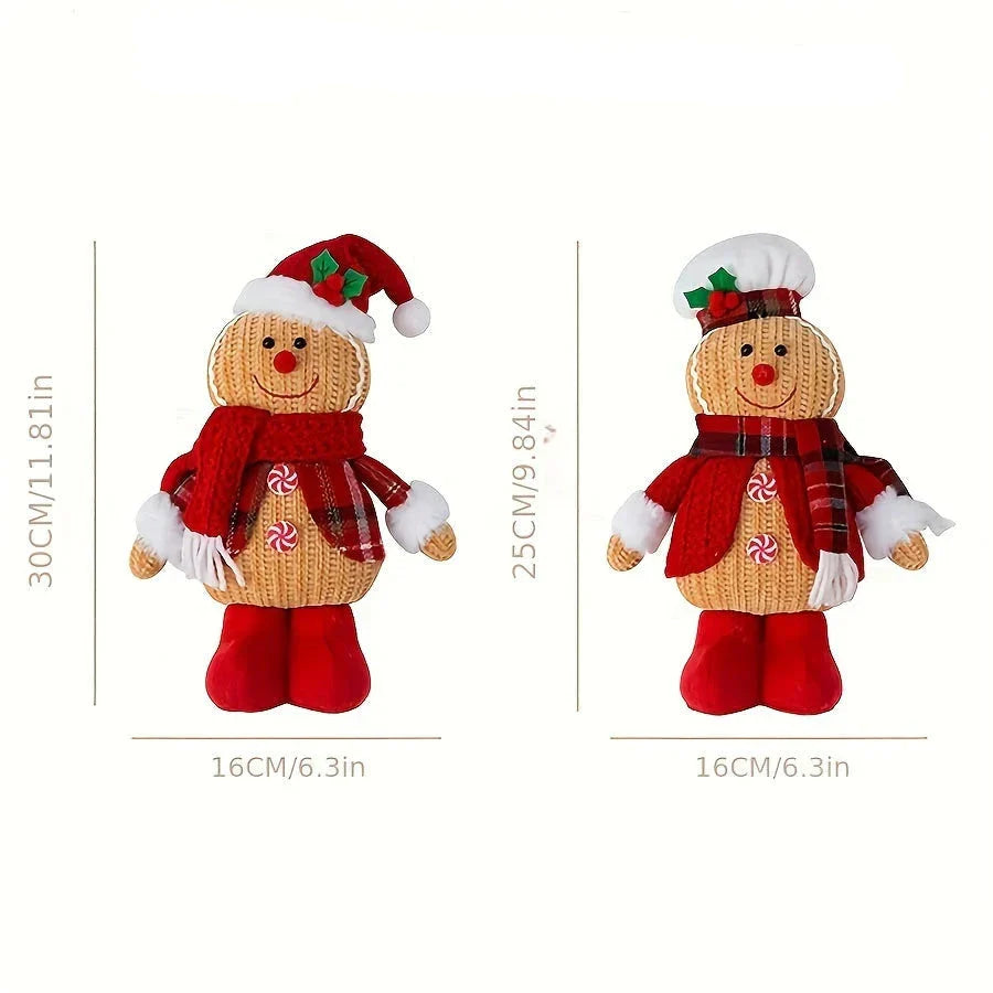BowLift | KnitJoy - Handmade knitted Christmas figure decoration