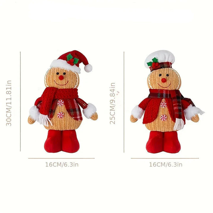 BowLift | KnitJoy - Handmade knitted Christmas figure decoration