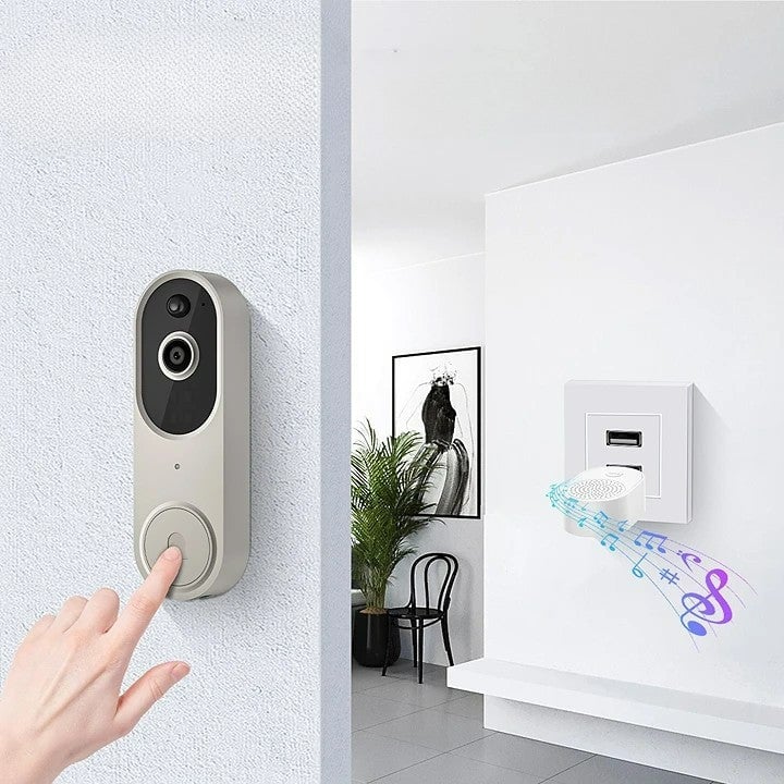 BowLift | Wireless Smart Doorbell Camera – Outdoor Surveillance with HD Night Vision